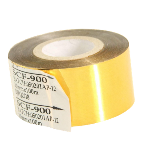 Golden coding ribbon 25*100 for hot stamp code machine