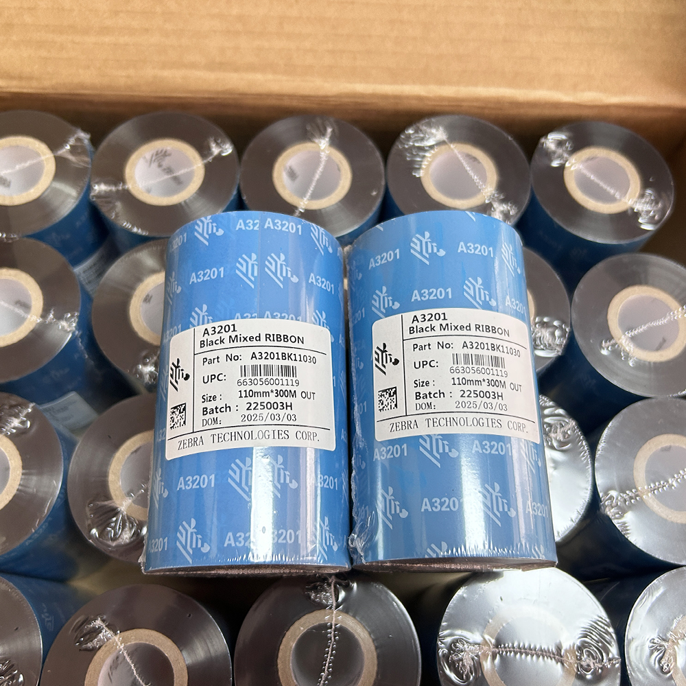 Zebra Original A3201 Barcode Ribbon: Elevate Print Quality and Operational Efficiency